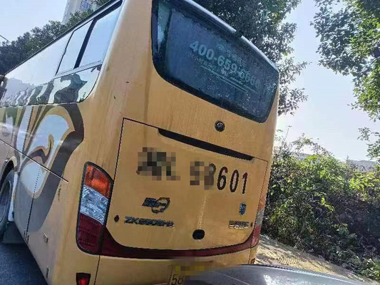 Les entraîneurs diesel utilisés des sièges Yutong ZK6908 de 2014 ans 39 ont utilisé les autobus de luxe