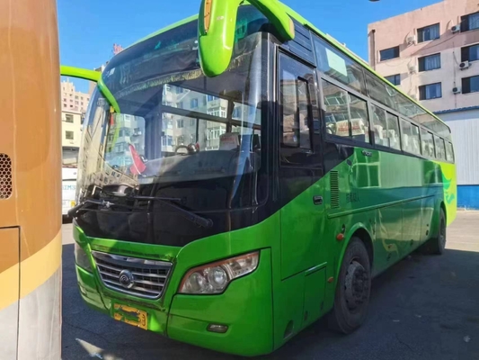 L'entraîneur utilisé Bus Double Doors 43 sièges a employé jeune Tong Bus ZK6102D Front Engine
