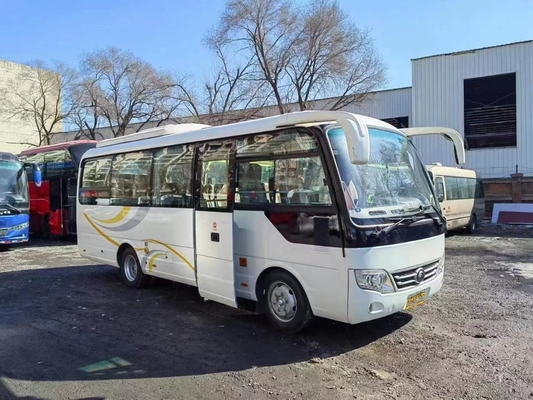 2ème autobus de main scellant l'autobus simple ZK6729D de Front Engine Used Young Tong de porte de sièges de Windows 28