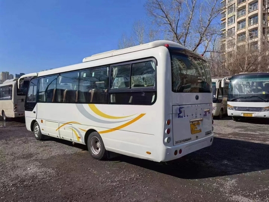 2ème autobus de main scellant l'autobus simple ZK6729D de Front Engine Used Young Tong de porte de sièges de Windows 28
