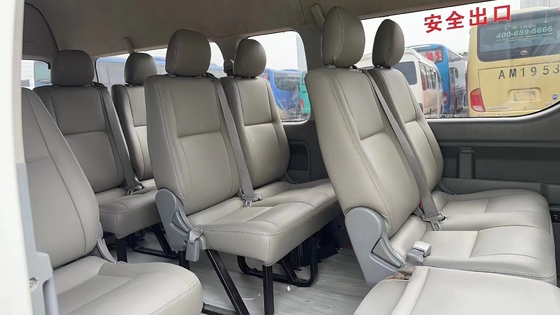 Japonais utilisé transporte Toyota Hiace 15 pose la deuxième huile de luxe Front Engine Charger Plug de minibus