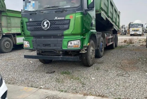 Camion à benne basculante commercial utilisé d'occasion SHACMAN De LONG X3000 de moteur des camions 8×4 430hp Weichai