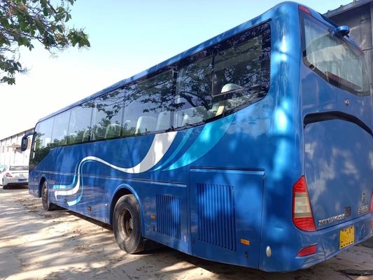 Portes à deux battants de sièges du moteur 55 de Weichai de bus touristique d'occasion scellant la fenêtre 11,5 mètres de jeunes pinces utilisées ZK6127