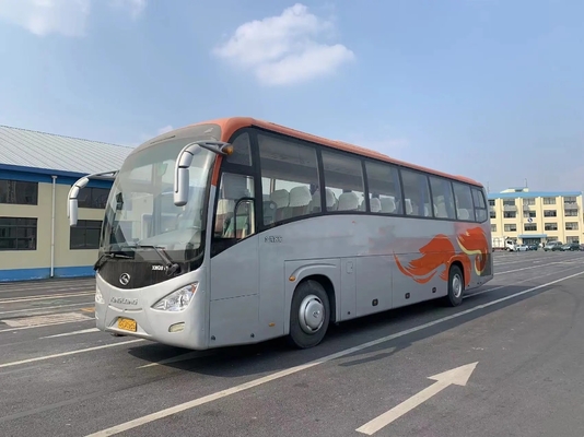 Entraîneur Second Hand EURO III 55 sièges scellant l'autobus utilisé par moteur XMQ6126 de Yuchai Kinglong de cylindres de la fenêtre six