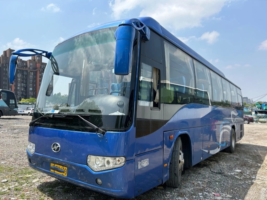 La porte moyenne 47 d'autobus d'occasion pose le nouveau LHD/RHD Yuchai moteur de 80% 11 mètres de plus haut autobus utilisé KLQ6119