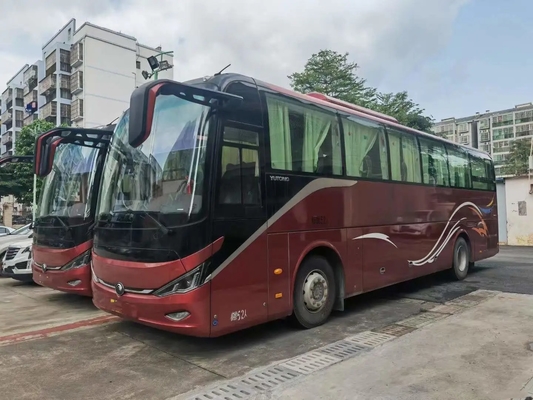 Autobus utilisé de transit jeunes pinces ZK6117 de 2021 d'an de Yuchai du moteur 310hp 52 de sièges de frein à disque d'airbag portes de la suspension 2