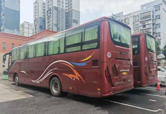 Autobus utilisé de transit jeunes pinces ZK6117 de 2021 d'an de Yuchai du moteur 310hp 52 de sièges de frein à disque d'airbag portes de la suspension 2