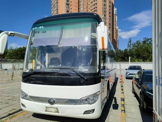 Jeunes sièges blancs de la couleur 53 de Tong Bus ZK6112 12 mètres de 2ème car Bus de main de Weichai de climatiseur long du moteur 336hp