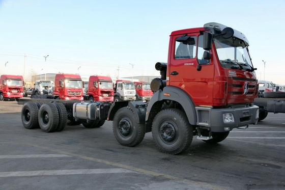 Camions de marchandises d'occasion 8*4 mode de conduite 240 ch moteur Weichai lourd