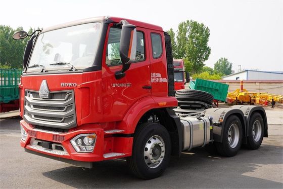 Sinotruk Howo N7G camion lourd à demi-siège à une rangée 460 ch 6x4 tracteur diesel à 12 vitesses