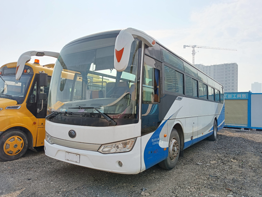 Utilisation de l'autobus en Afrique Youngtong ZK6115 Double fenêtre coulissante à deux portes 47 sièges Moteur diesel A / C