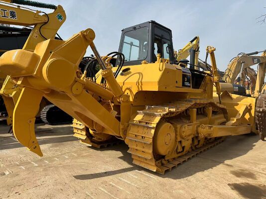 Nouveau arrivé Bulldozer à traction de marque chinoise d'occasion Capacité de seau 5 tonnes En excellent état Puissance nominale 305 KW 14,07 L Pour la construction En excellent état