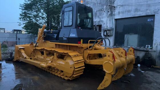 Nouveau arrivé Bulldozer à traction de marque chinoise d'occasion Capacité de seau 17 tonnes En excellent état Puissance nominale 120 KW 9,726 L Pour la construction En excellent état