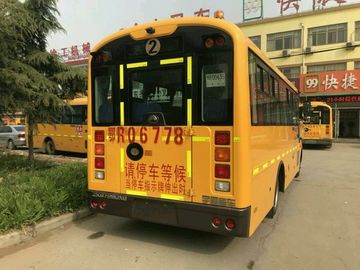 Le diesel de LHD modèle l'école Van, petits autobus scolaires utilisés d'occasion avec 37 sièges