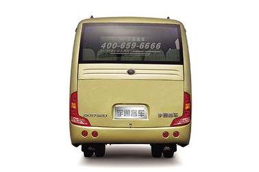 Autobus de voyage utilisé 30 par sièges, marque de Yutong d'autobus de touristes d'occasion de jaune