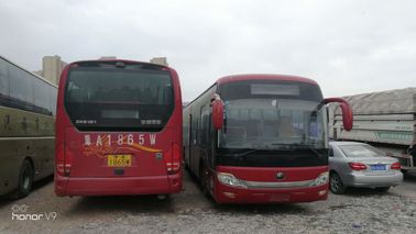 Yutong rouge a employé les portes diesel de soutien a/c deux de l'autobus ZK6121HQ3Z 68 Seat RHD de caboteur