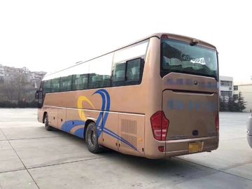 ZK6122 49/55 sièges Yutong a employé le voyage diesel de visage de porte de conducteur de main gauche d'autobus de caboteur 2013 - 2016 ans