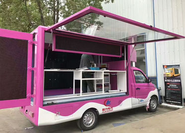 camion de publicité mené mobile de véhicule de but spécial de 4X2 SPV mini 2 tonnes de certification d'OIN