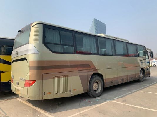 Car utilisé un plus haut par châssis Bus d'autobus de passager du modèle KLQ6115 de marque de moteur d'arrière de LHD en acier 53 sièges