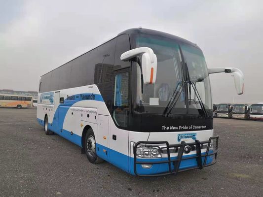 Autobus tout neuf ZK6122H9 de Yutong avec la couleur blanche de 55 sièges dans le moteur arrière de promotion