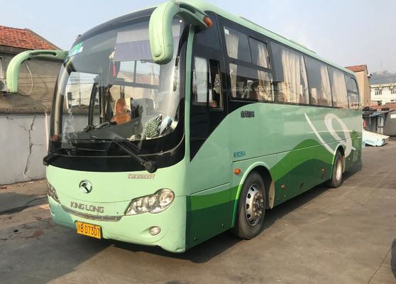 Le bus touristique utilisé Kinglong XMQ6900 39 pose seul l'autobus de direction gauche de passager utilisé de châssis de porte bas par kilomètre en acier