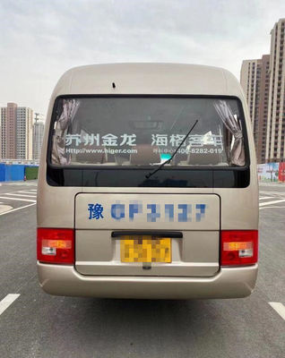 2015 autobus de caboteur utilisé de l'an 10 par sièges le plus haut, a employé Mini Bus Coaster Bus 86kw avec les sièges de luxe pour des affaires