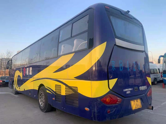 2012 entraîneur utilisé par sièges de l'an 53 ZHONGTONG Bus LCK6125H avec le climatiseur pour le tourisme