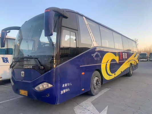 2012 entraîneur utilisé par sièges de l'an 53 ZHONGTONG Bus LCK6125H avec le climatiseur pour le tourisme