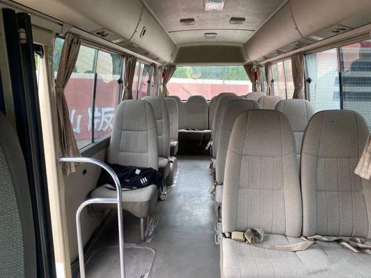 2011 l'autobus de caboteur utilisé de l'an 18 par sièges, LHD a employé Mini Bus Toyota Coaster Bus avec 2TR le moteur à essence, direction gauche
