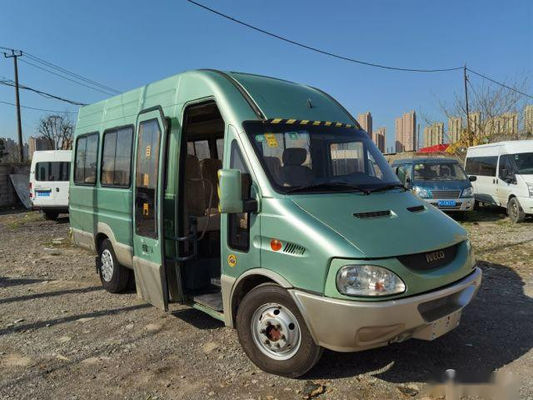 Minibus d'occasion de 17 places de marque 2.8T moteur diesel Porte électrique Euro III