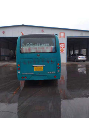 Autobus utilisé de passager utilisé par commande diesel de main gauche de Front Engine Steel Chassis Euro V de sièges de Mini Bus Yutong ZK6609D 19