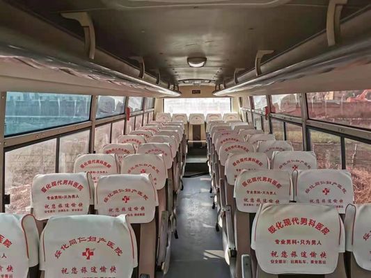 49 entraîneur utilisé par autobus Bus de Yutong utilisé par sièges ZK6102D moteurs diesel de Front Engine Steering LHD de 2011 ans