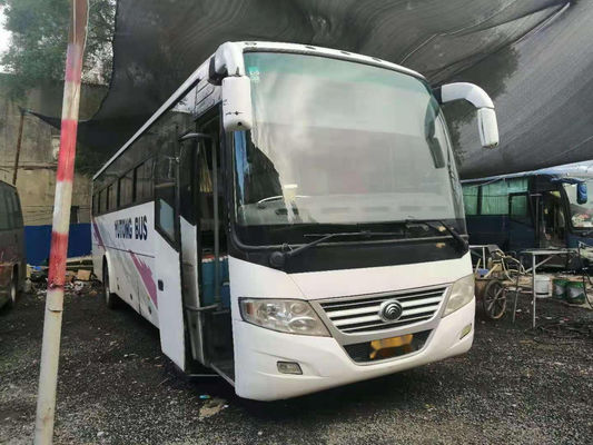 Sièges utilisés Front Engine Bus Steel Chassis YC de l'autobus Zk6112d 54 de Yutong. 177kw a utilisé le bus touristique