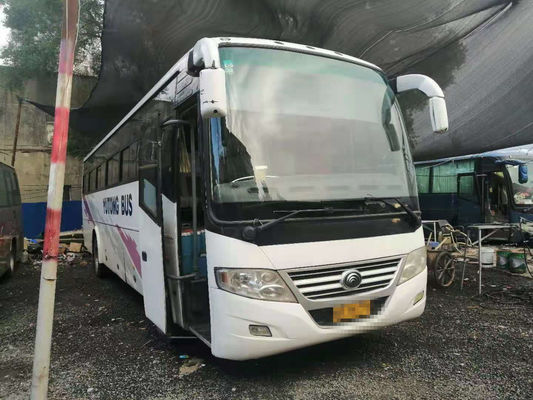 54 sièges 2010 ans ont employé le conducteur diesel Steering No Accident de l'autobus ZK6112D Front Engine LHD de Yutong