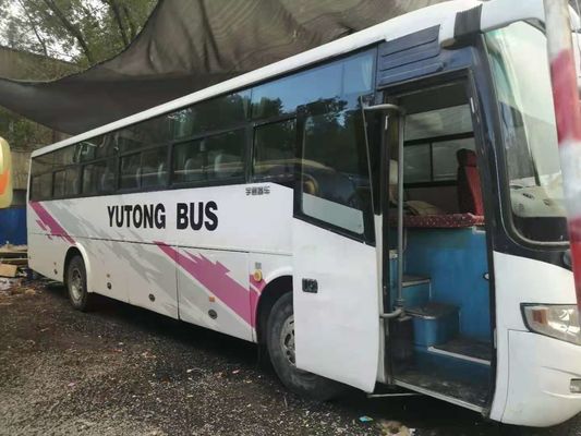 54 sièges 2010 ans ont employé le conducteur diesel Steering No Accident de l'autobus ZK6112D Front Engine LHD de Yutong