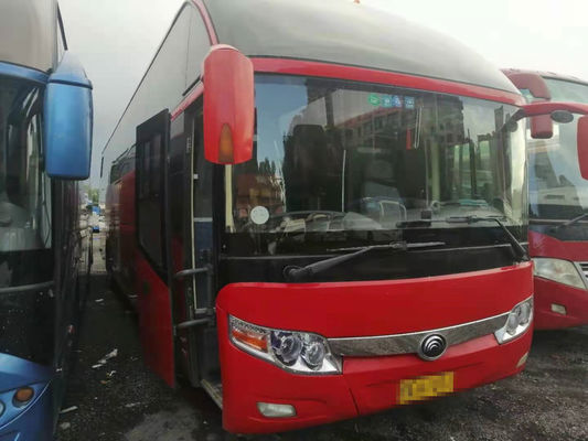 Les sièges utilisés du car ZK6127 55 de Yutong ont laissé à châssis d'airbag de Seerting le bus touristique utilisé par III arrière d'euro de moteur pour l'Afrique
