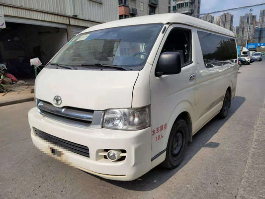 Le C.A. diesel de Mini Bus With Gasoline Engine utilisé par Toyota de 10 sièges n'équipent aucun accident 2013 ans