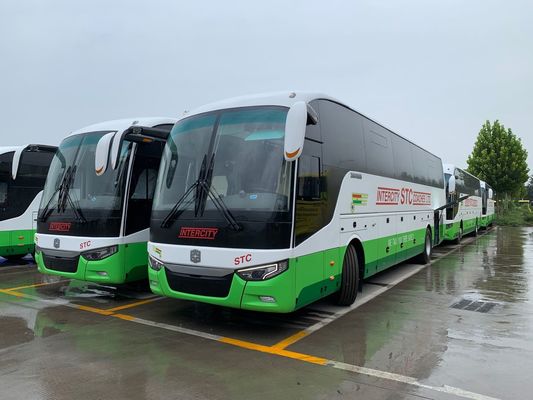 Moteur arrière utilisé de nouveau de l'autobus 56 de l'autobus LCK6128 de Zhongtong de sièges compartiment de portes à deux battants grand