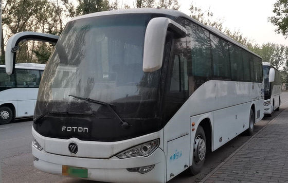 Électricité de 2016 de l'an 51 de Foton utilisée par sièges d'entraîneur sièges de Bus With la nouvelle remplissent de combustible LHD en bon état