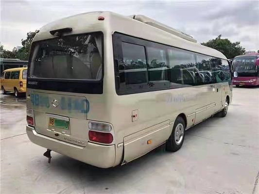 31 sièges autobus de caboteur de Feiyan utilisé 2016 par ans ont employé la direction électrique de main gauche de moteur de Mini Bus Coaster Bus With