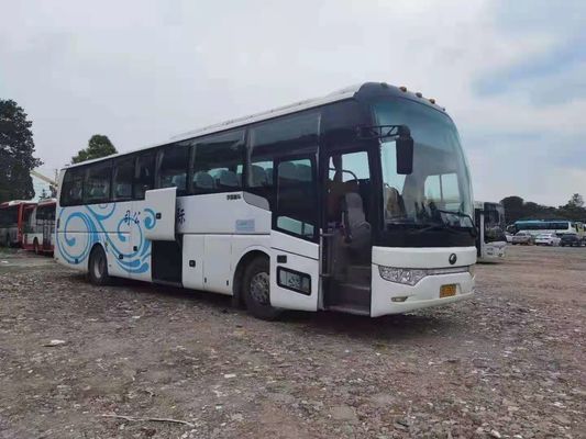 L'autobus utilisé ZK6122 49 de Yutong pose les portes à deux battants en acier de châssis a utilisé le moteur arrière du lecteur WP.10 de main gauche d'autobus de passager