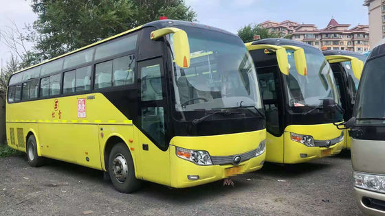 51 entraîneur utilisé par autobus Bus de Yutong utilisé par sièges ZK6107 2012 direction LHD de l'an 100km/H AUCUN accident