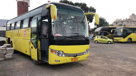 51 entraîneur utilisé par autobus Bus de Yutong utilisé par sièges ZK6107 2012 direction LHD de l'an 100km/H AUCUN accident