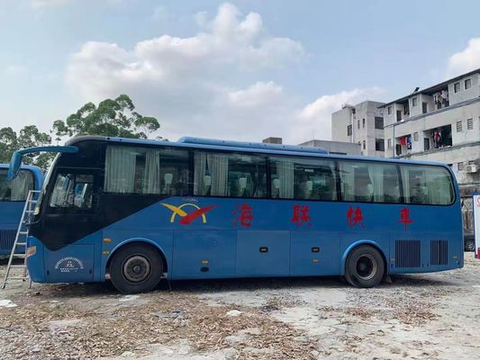 41 entraîneur utilisé par autobus Bus de Yutong utilisé par sièges ZK6107 2013 direction LHD de l'an 100km/H AUCUN accident