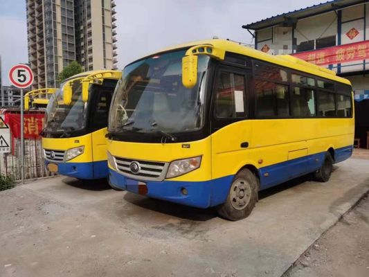 Bon euro utilisé IV 26seats d'autobus de passager de Yutong Mini Bus ZK6720d Front Engine 95kw Yuchai