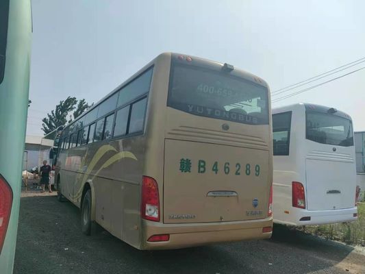 Le nouveau venu 54 pose 2012 ans a employé le conducteur Steering No Accident de l'autobus ZK6112D Front Engine LHD de Yutong