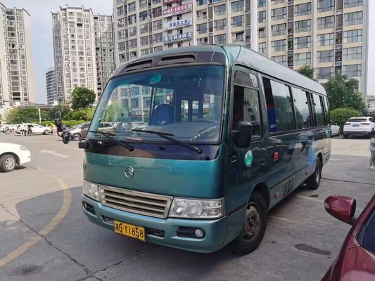 2015 ans 26 Dragon Coaster Bus d'or utilisé par sièges, moteur utilisé de Mini Bus Coaster Bus With Hino