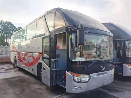 Pare-brise utilisé de sièges de l'autobus 55 de Kinglong le double a employé le bas châssis d'airbag de kilomètre de bus touristique