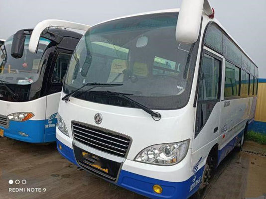Les sièges utilisés de l'autobus 22 de Dongfeng ont utilisé le moteur 96kw de Mini Bus EQ6660 Weichai basse bonne condition de kilomètre de 2020 ans