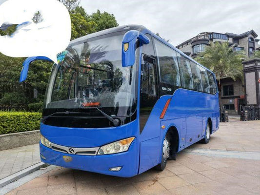 La marque utilisée Kinglong 35 du modèle XMQ6859 de bus touristique pose le bas euro III de kilomètre a employé Mini Coach